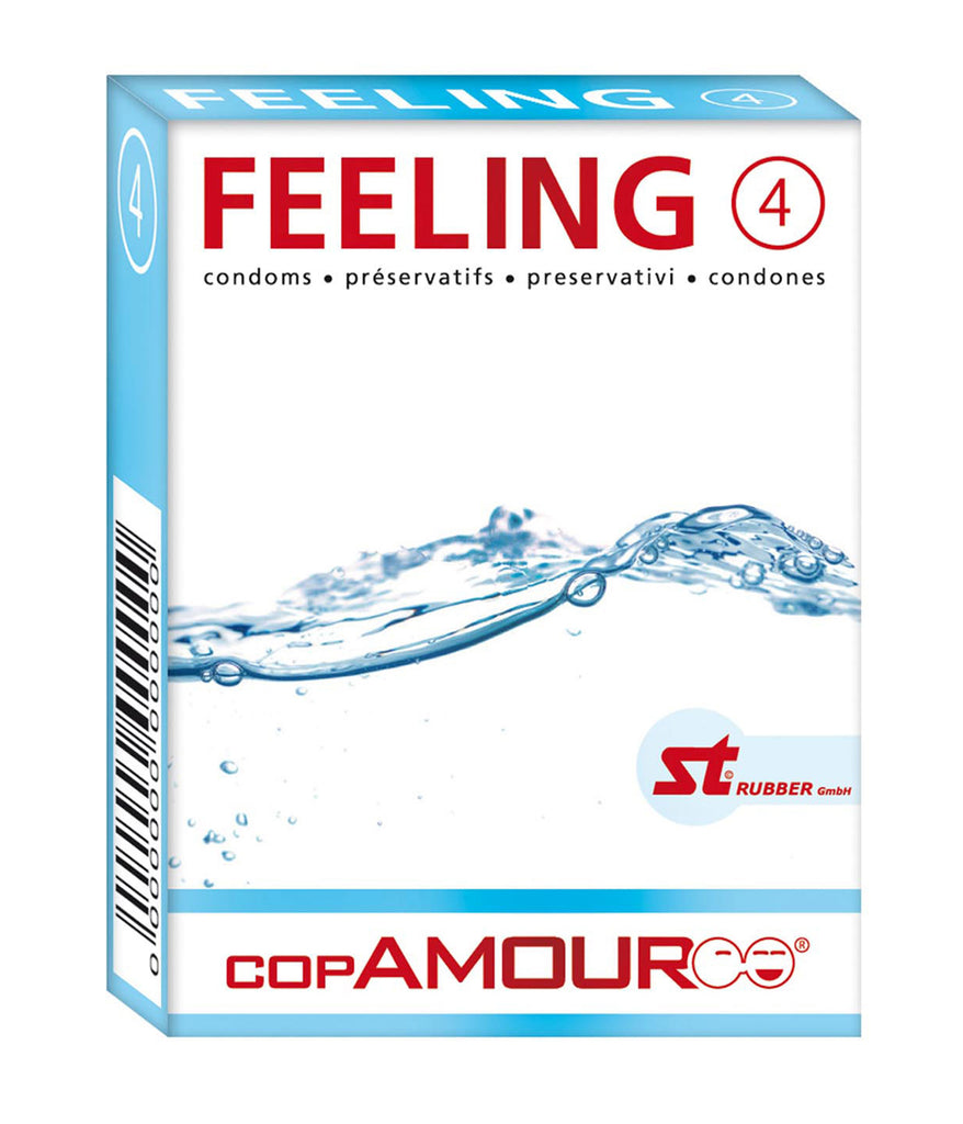 Cop Amour Feeling Condoms (4 Pack)