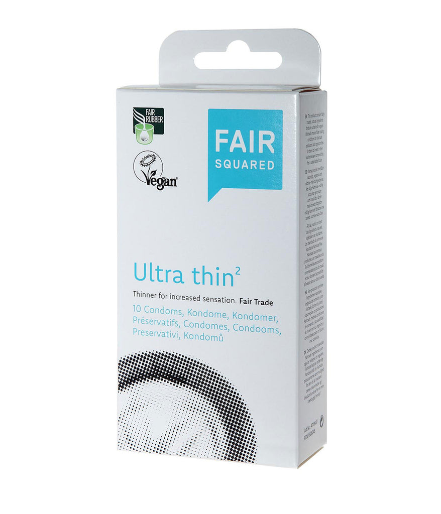 Fair Squared Ultra Thin Condoms (10 Pack)