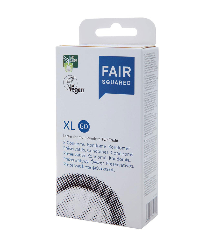 Fair Squared XL 60mm Condoms (8 Pack)