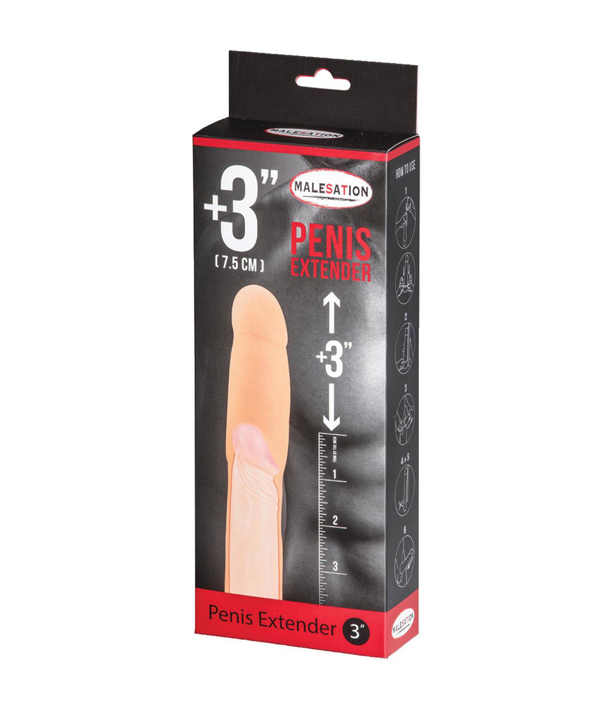 Malesation Penis Extender 3"