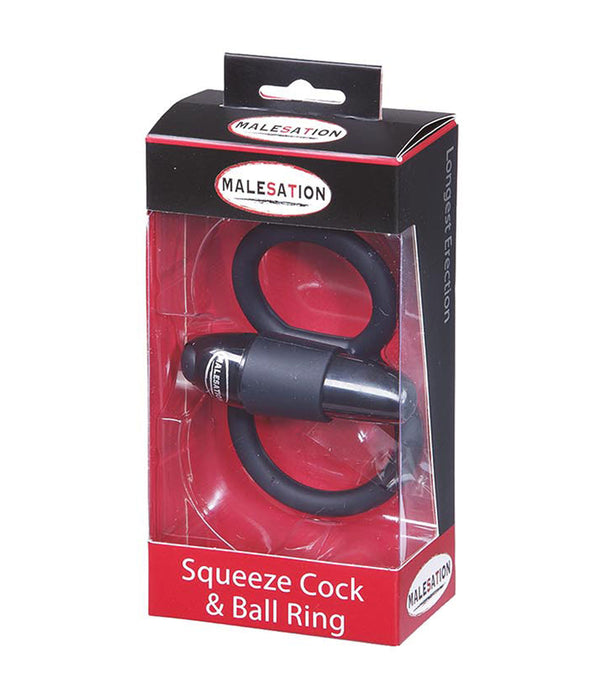 Malesation Squeeze Cock & Ball Ring