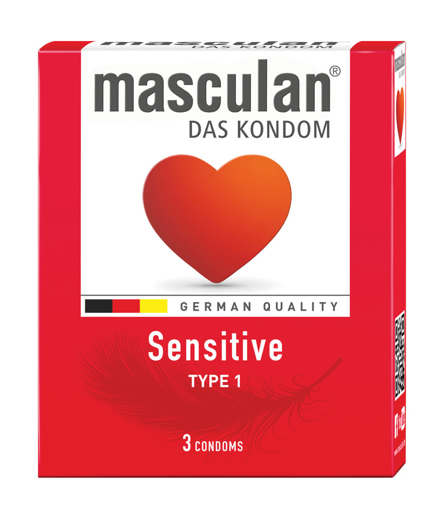 Masculan Sensitive Condoms (3 Pack)