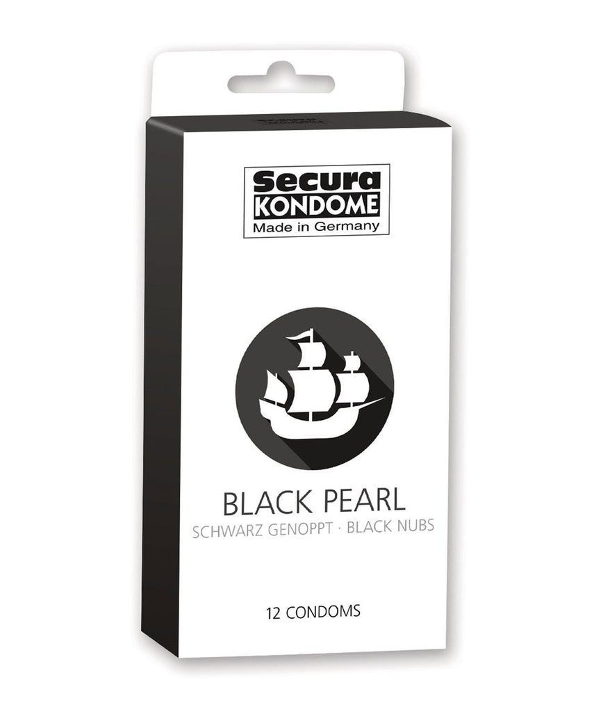 Secura Black Pearl Condoms (12 Pack)